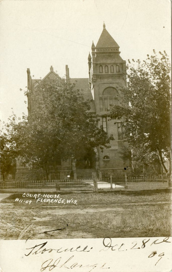 Court House, Florence, WI-Carey's Emporium
