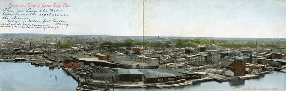 Panoramic View of Green Bay, WI-Carey's Emporium