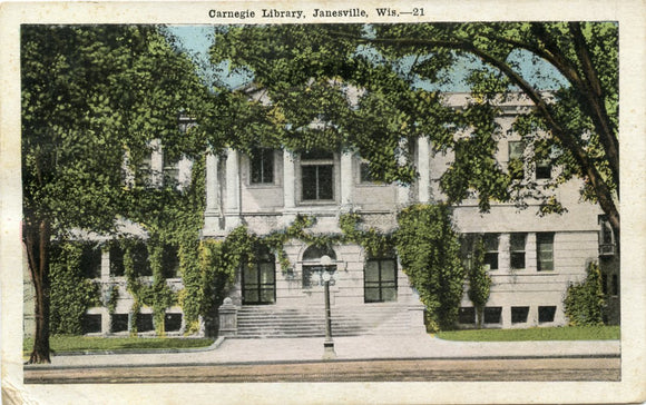 Carnegie Library, Janesville, WI-Carey's Emporium