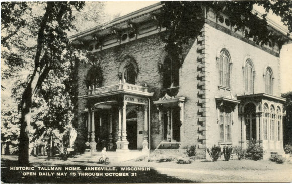 Historic Tallman Home, Janesville, WI-Carey's Emporium