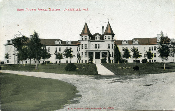 Rock County Insane Asylum, Janesville, WI-Carey's Emporium