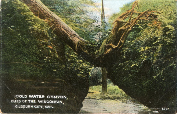 Cold Water Canyon, Dells of the Wisconsin, Kilbourn City, WI-Carey's Emporium