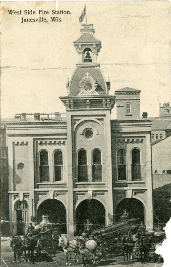 West Side Fire Station, Janesville, WI-Carey's Emporium