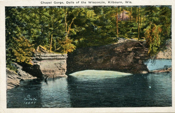 Chapel Gorge, Dells of the Wisconsin, Kilbourn, WI-Carey's Emporium