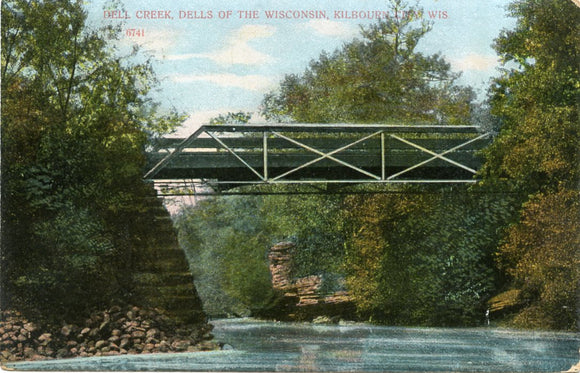 Dell Creek, Dells of the Wisconsin, Kilbourn City, WI-Carey's Emporium