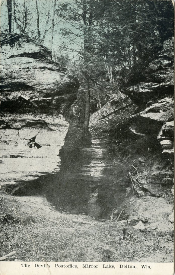 The Devil's Postoffice, Mirror Lake, Delton, WI-Carey's Emporium