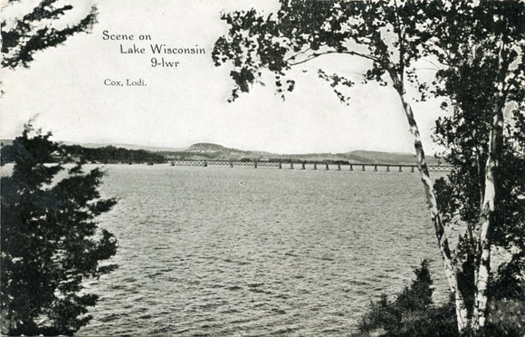 Scene on Lake Wisconsin, Lodi, WI-Carey's Emporium