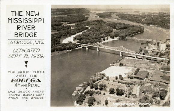 The New Mississippi River Bridge, La Crosse, WI-Carey's Emporium