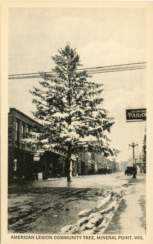 American Legion Community Tree, Mineral Point, WI-Carey's Emporium
