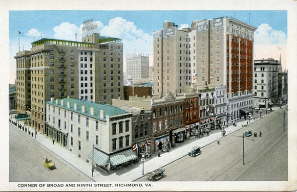 Corner of Broad and Ninth Street, Richmond, VA-Carey's Emporium
