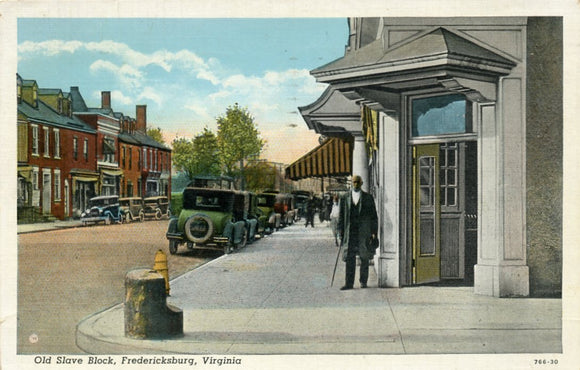 Old Slave Block, Fredericksburg, VA-Carey's Emporium