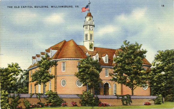 The Old Capitol Building, Williamsburg, VA-Carey's Emporium