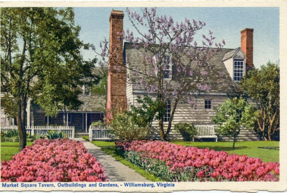 Market Square Tavern, Outbuildings and Gardens, Williamsburg, VA-Carey's Emporium