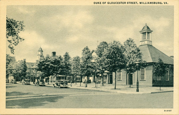 Duke of Gloucester Street, Williamsburg, VA-Carey's Emporium