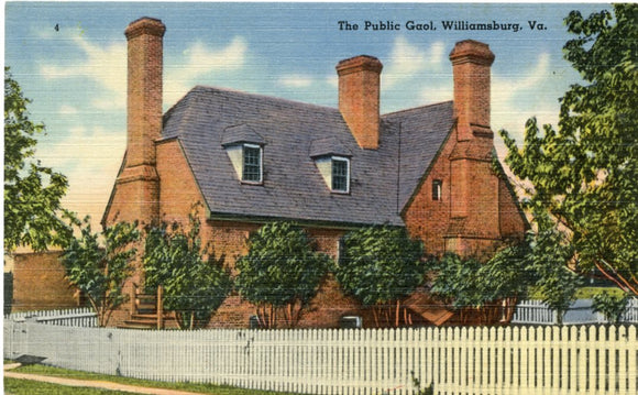 The Public Gaol, Williamsburg, VA-Carey's Emporium