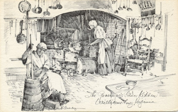 Governor's Palace Kitchen, Williamsburg, VA-Carey's Emporium