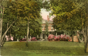 Home of Washington and Lee Campus in Which General Lee Died, Lexington, VA-Carey's Emporium