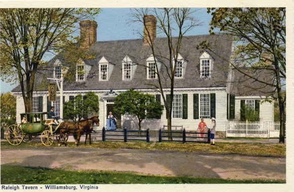Raleigh Tavern, Williamsburg, VA-Carey's Emporium