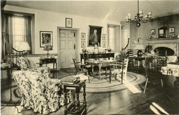 Living Room, Carter's Grove, Williamsburg, VA-Carey's Emporium