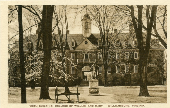 Wren Building, College of William and Mary, Williamsburg, VA-Carey's Emporium
