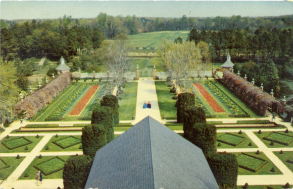 Ballroom Garden, Governor's Palace, Williamsburg, VA-Carey's Emporium