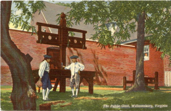 The Public Gaol, Williamsburg, VA-Carey's Emporium