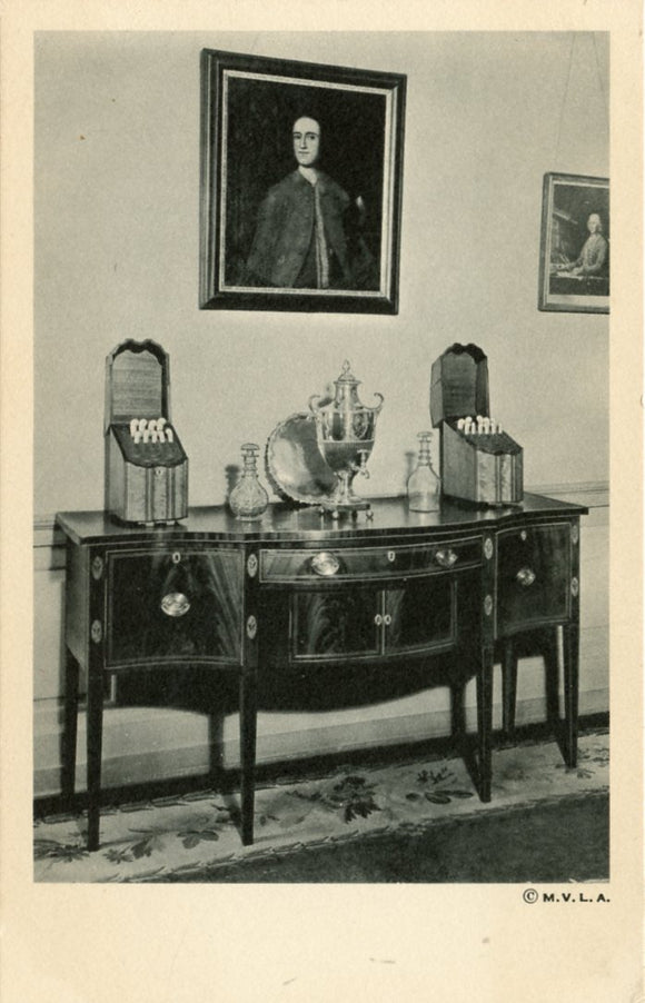 Original Sideboard, Mount Vernon, VA-Carey's Emporium