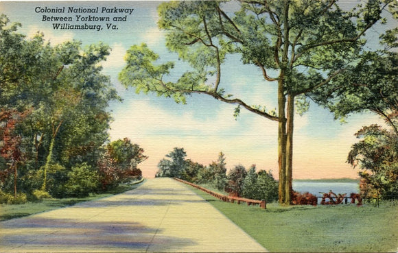 Colonial National Parkway, Between Yorktown and Williamsburg, VA-Carey's Emporium