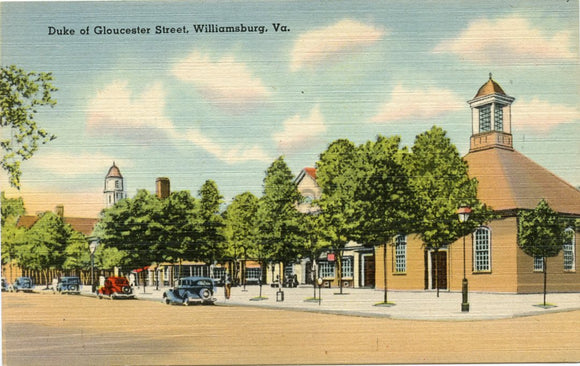 Duke of Gloucester Street, Williamsburg, VA-Carey's Emporium