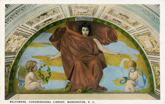Melpomene, Congressional Library, Washington, DC-Carey's Emporium