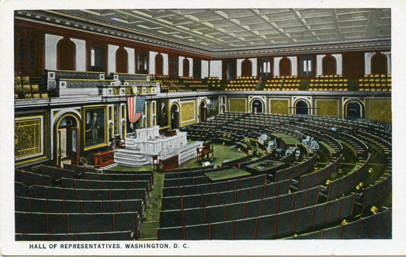 Hall of Representatives, Washington, DC-Carey's Emporium