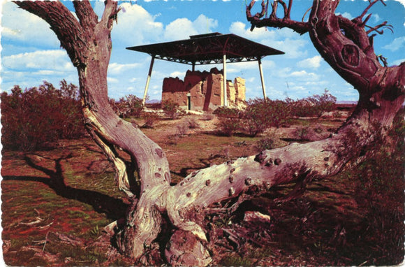 Casa Grande Ruins (Big House) National Monument, Coolidge, AZ-Carey's Emporium