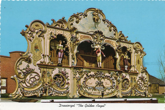 Antique Amsterdam Street Organ, The Golden Angel at the Dutch Village, Holland, MI-Carey's Emporium