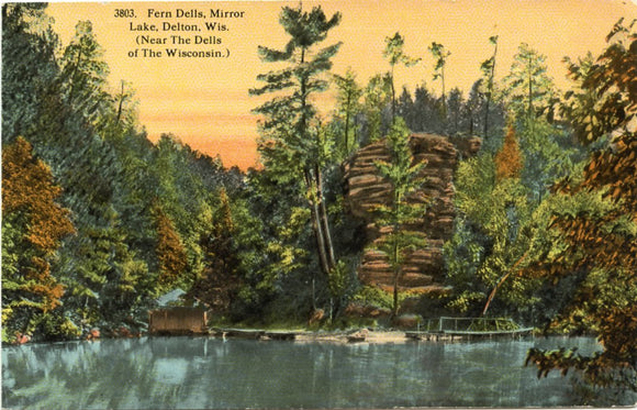 Fern Dells, Mirror Lake, Delton, WI-Carey's Emporium