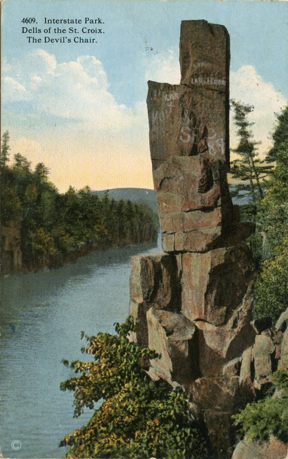 The Devil's Chair, Dells of the St. Croix, Interstate Park, WI-Carey's Emporium