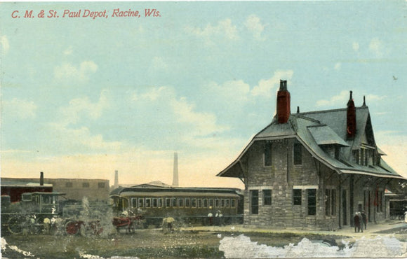 C. M. and St. Paul Depot, Racine, WI-Carey's Emporium