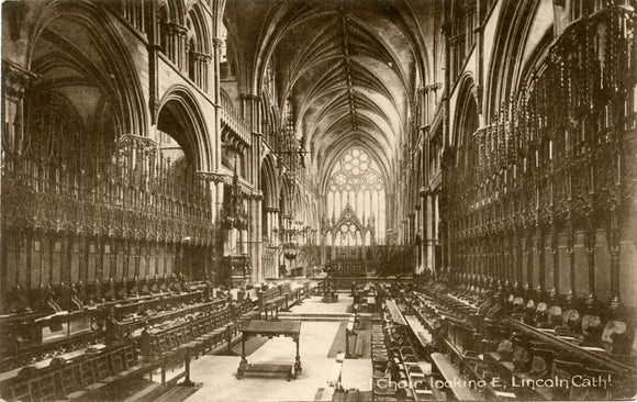 Angel Choir, Looking E., Lincoln Cath!-Carey's Emporium