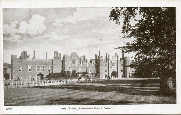 West Front, Hampton Court Palace, London-Carey's Emporium