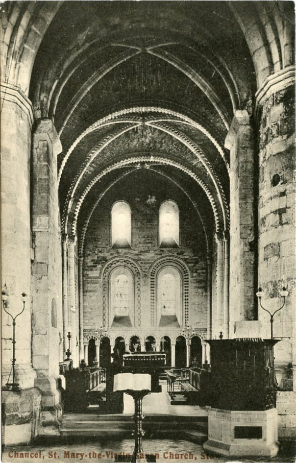 Chancel, St. Mary-the-Virgin Saxon Church, Stow-Carey's Emporium