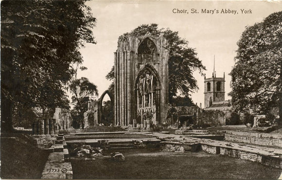 Choir, St. Mary's Abbey, York-Carey's Emporium