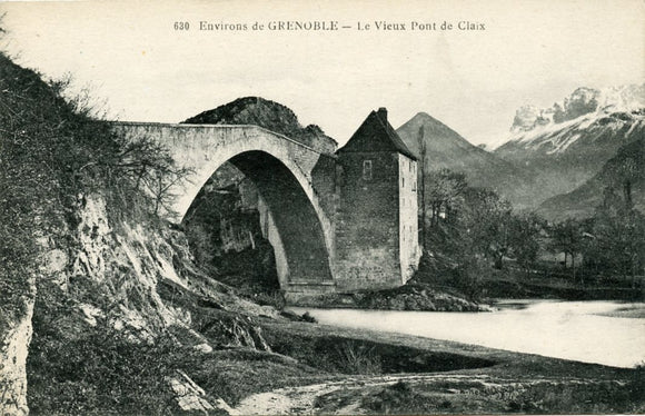 Le Vieux Pont de Claix, Environs de Grenoble-Carey's Emporium