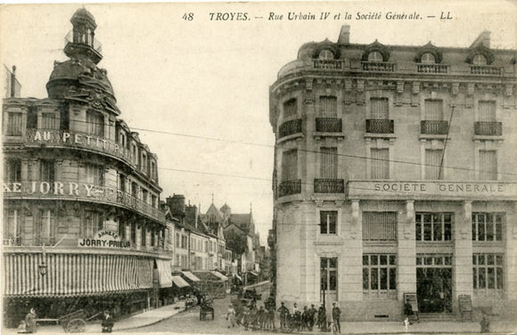 Rue Urbane IV et la Societe Generale, Troyes-Carey's Emporium