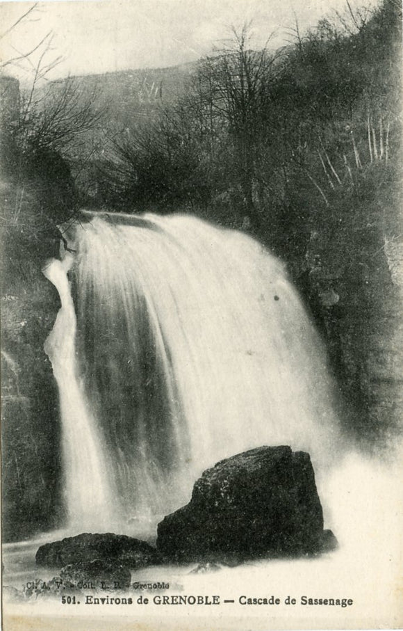 Cascade de Sassenage, Environs de Grenoble-Carey's Emporium