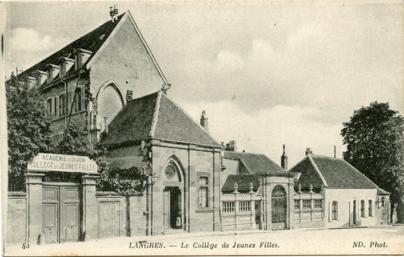 Le College de Jeunes Filles, Langres-Carey's Emporium