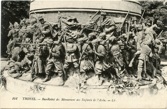 Bas-Relief du Monument des Enfants de l'Aube, Troyes-Carey's Emporium