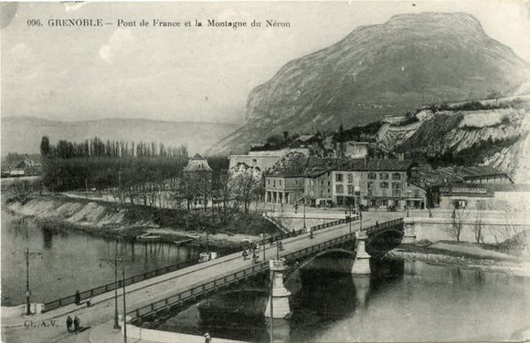 Pont de France et la Montagne du Neron, Grenoble-Carey's Emporium