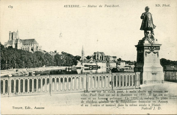 Statue de Paul-Bert, Auxerre-Carey's Emporium