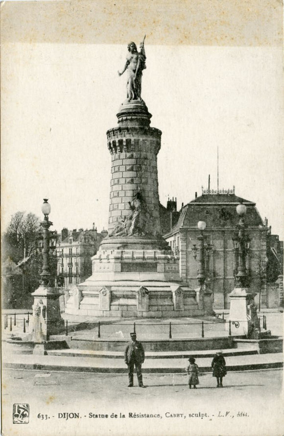 Statue de la Resistance, Dijon-Carey's Emporium