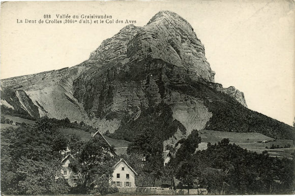 La Dent de Crolles, et le Col des Aves, Vallee du Graisivaudan-Carey's Emporium
