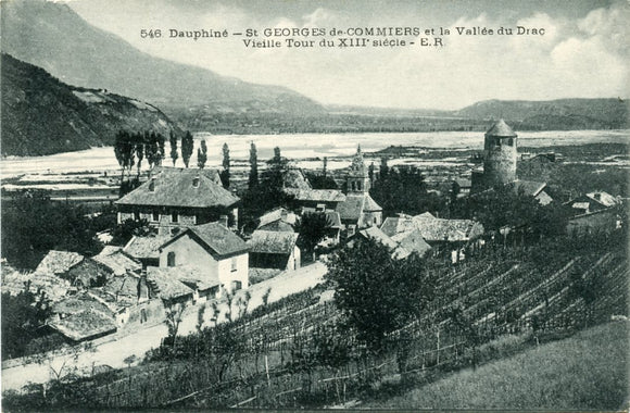 St. Georges de-Commiers et la Vallee de Drac, Vieille Tour du XIII siecle, Dauphine-Carey's Emporium